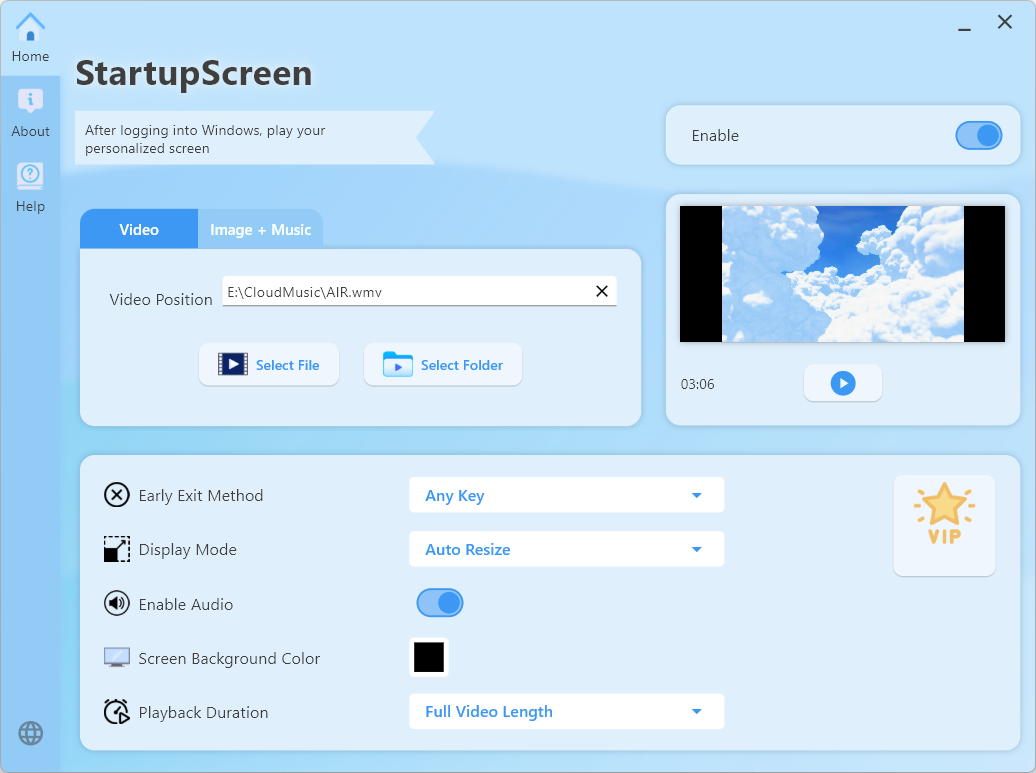 StartupScreen